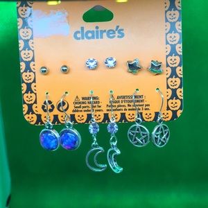 🌕NEW🌕 CLAIRE'S Halloween earrings 🌕6 pairs
